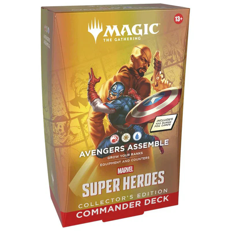 Magic: The Gathering: Marvel Super Heroes Collector Commander Deck Avengers Assemble (PRE-ORDER)