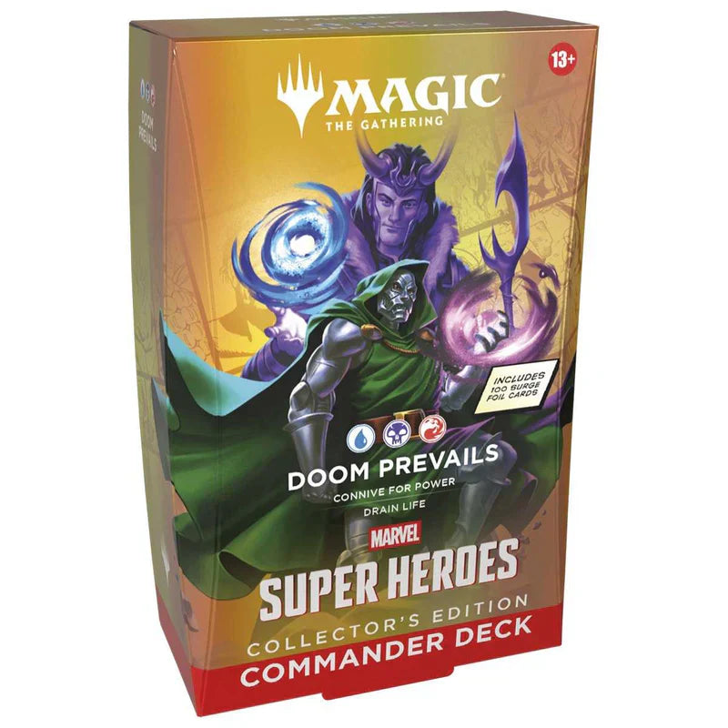 Magic: The Gathering: Marvel Super Heroes Collector Commander Deck Doom Prevails (PRE-ORDER)